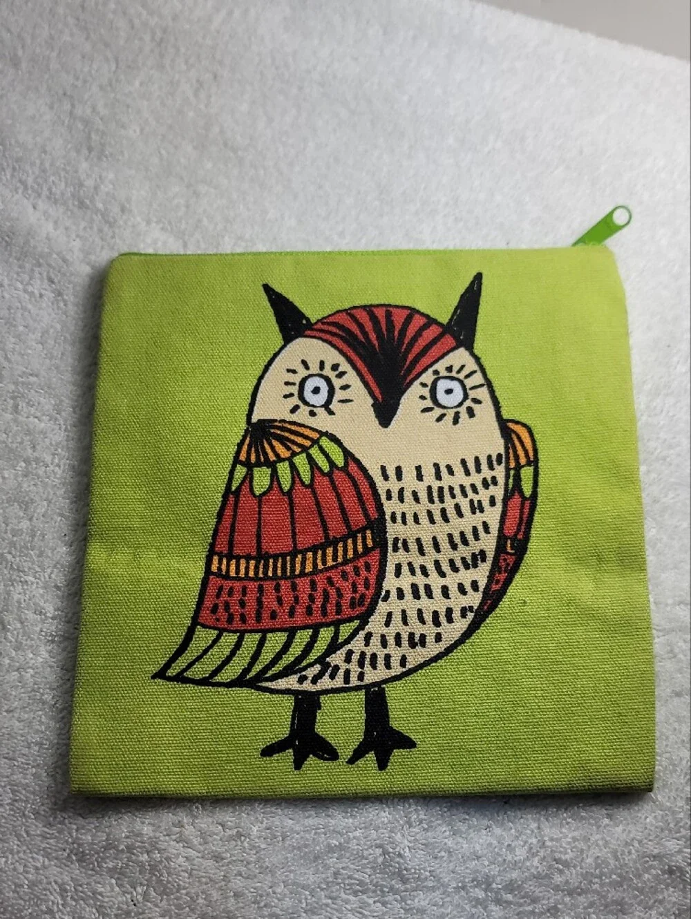 Snack Bags Green Owl Reusable Sandwich Bag NWT